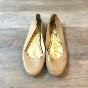 Sam Edelman tan ballet slippers - 8.5